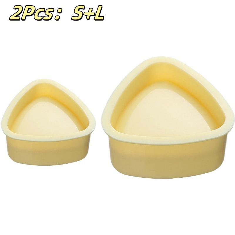 50/100Pcs Cartoon Triangle Sushi Bags Seaweed Onigiri Rice Ball Packaging Bento Making Mold Cute Bento Accessories for Sushi Lov