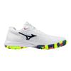 Mizuno Wave Claw 4 Fabric Leather Round Toe Comfortable Shock Absorption Rebound Low Top Badminton Shoes Unisex Sneaker 71GA2643-02