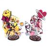 Helluva Boss Anime Figure Acrylic Stand Model Plate 1pc Blitzo Desk Decor Standing Sign Game Fans Gift Ornaments Stand Model