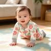 Baby Cotton Romper With Floral Print For Boys And Girls Perfect For Crawling