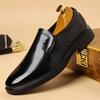 High Quality Casual Leather Oxford Shoes Mens Fashion Outdoor Office Loafers Comfy Antiskid Driving Shoes Dress Business Shoes