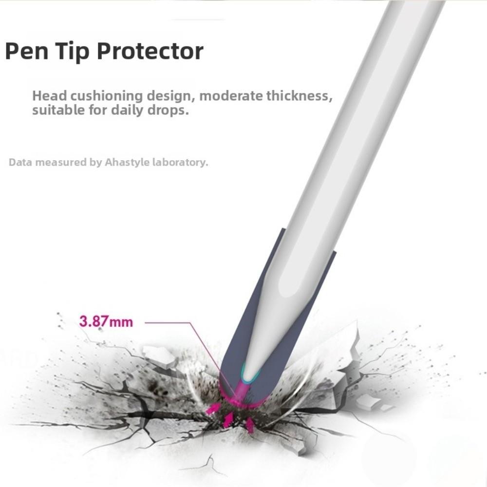 Grip Texture Stylus Tip Protector Soft Silicone Stylus Nib for Apple Pencil Universal