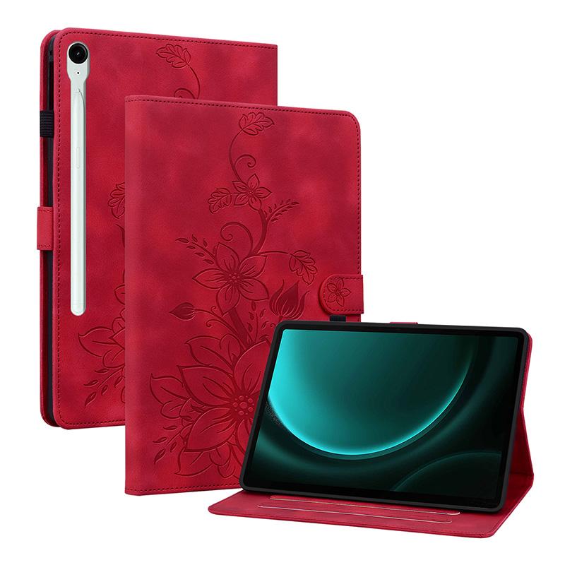 Leather Case For Samsung Galaxy Tab S10 FE Plus 13.1 Inch Case S10 Lite S11 S9 S7 S8 X700 S7+ T730 S9 FE Plus 12.4" Tablet Cover