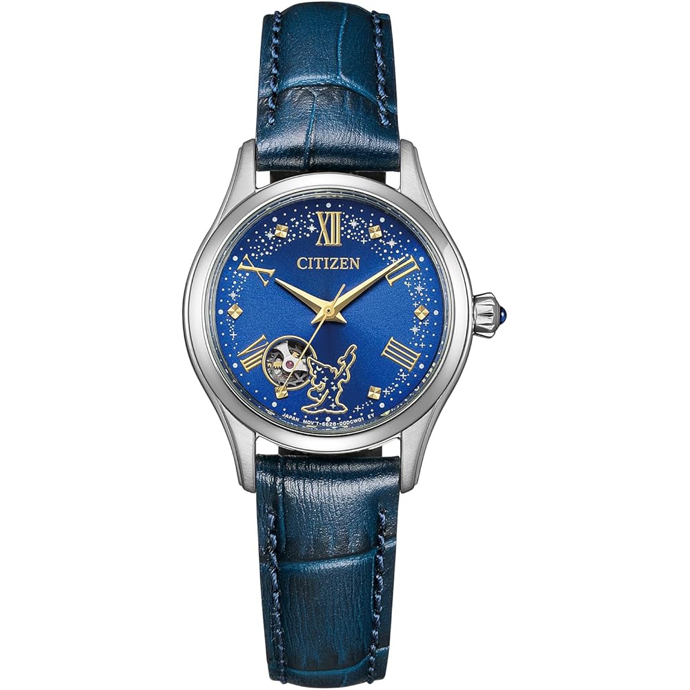 

Годинник CITIZEN Disney Collection з мотивом «Disney FANTASIA» PR1040-02L (Водонепроникний механічний годинник) Синій, Жіночий