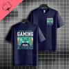 Funny Do Not Disturb Gaming Mode Activated Graphic Tshirt Casual 100cotton Short Sleeve Tshirt For Gamer Boys Girls Daily Wear
