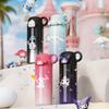Thermos-Cup With Straw Water Bottle 316 Stainless Steel Thermos-Bottles Coffee Pitcher 460ML