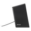Buffalo BSSP305UBK PC USB Headphone Output Black Speakers, Powered, Compatible,