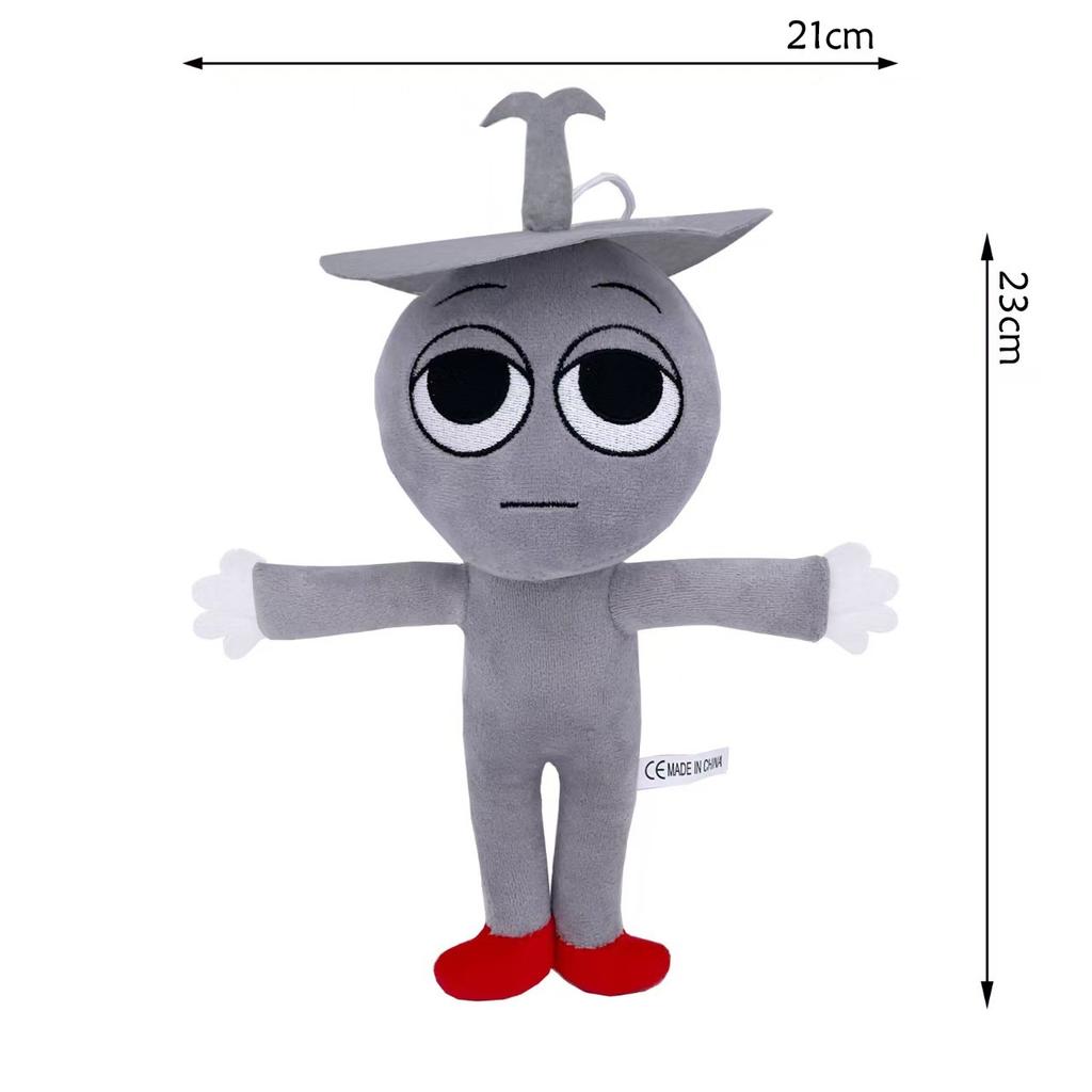 Sprunki Plush To My Set Sprunky Peluche Plushie Soft  Game Cartoon Stuff Humanoid Dolls For Kids Birthday Christmas Gift