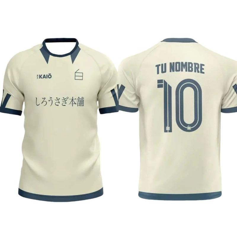 

Beach T-shirt Surfing Suit Japan Soccer Anime Jersey Inazuma Eleven Kaio Clothes Sports Casual XXS
