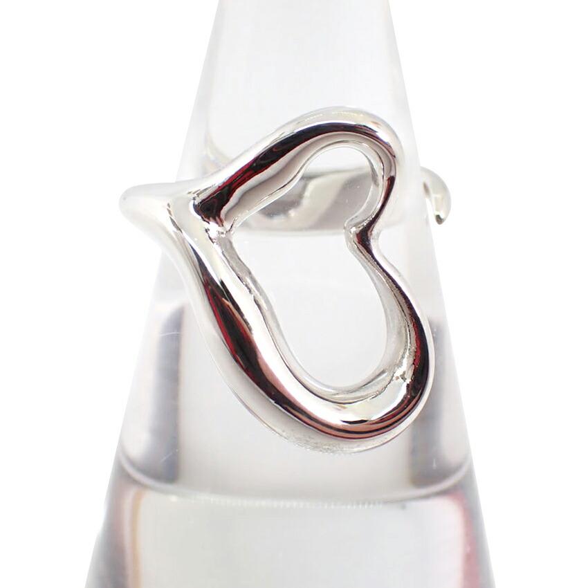 

[Used] TIFFANY/Tiffany 925 Open Heart Ring No. 12.5 [g372-39]