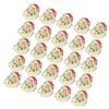 25pcs Brooch Pin Badge Christmas Theme LED Luminous Party DIY DecorationSanta Claus