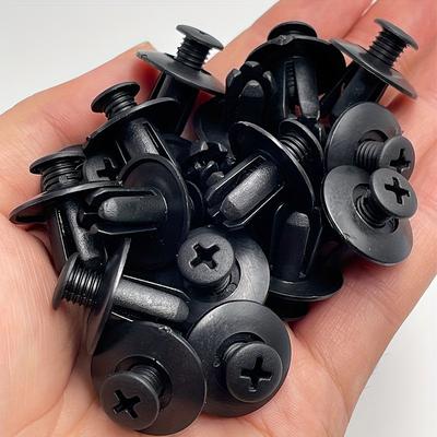 50 Adet Evrensel Otomatik Bağlantı Elemanı Plastik Araba Tutucu Klipsleri Bagaj İçin, 8MM