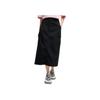 New FILA ORIGINALE Casual Long Skirt Women's Jet Black F51W529311F-BK