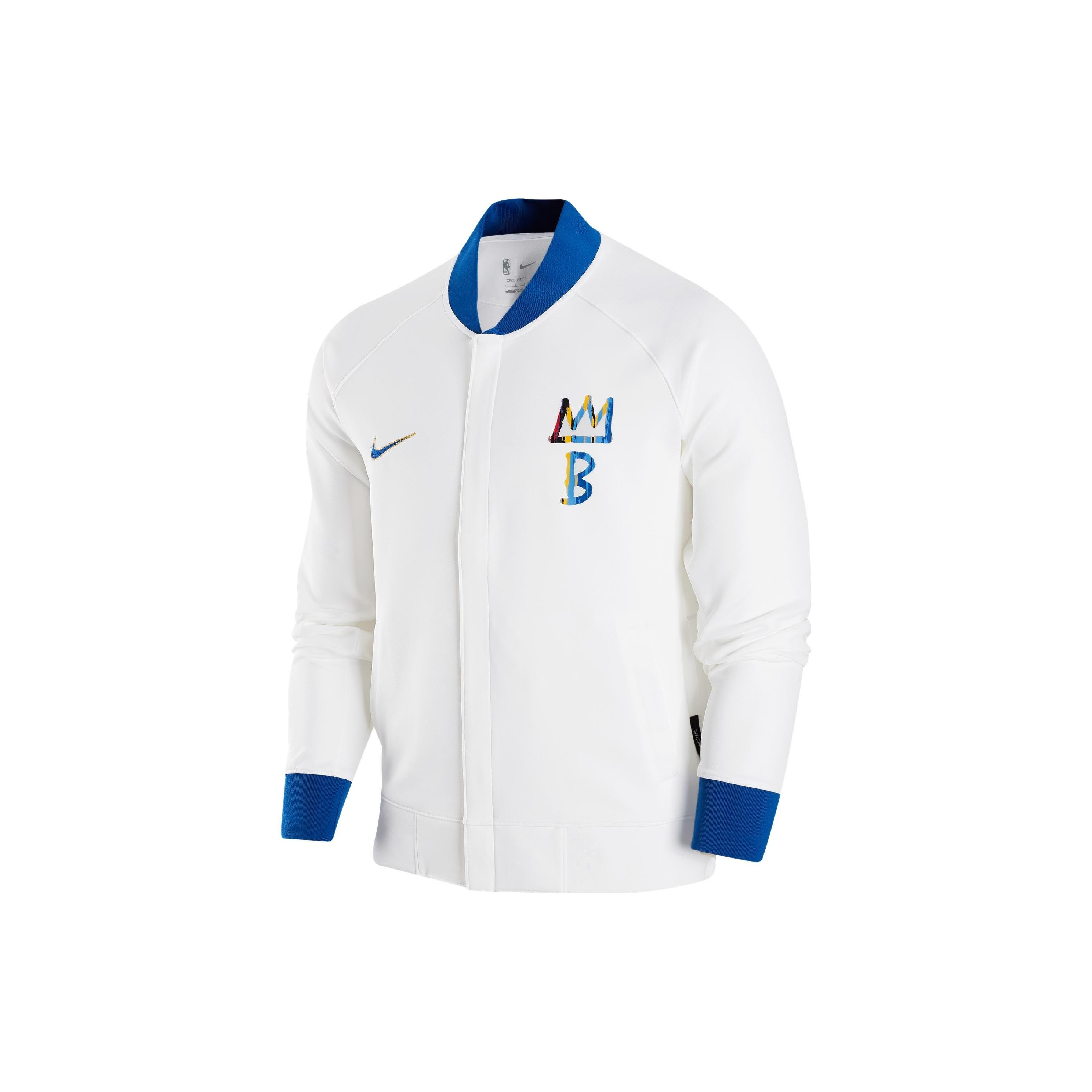 Nike City Edition Showtime Thermaflex Full-zip Jacket Brooklyn Nets Men s DR2197-100 L