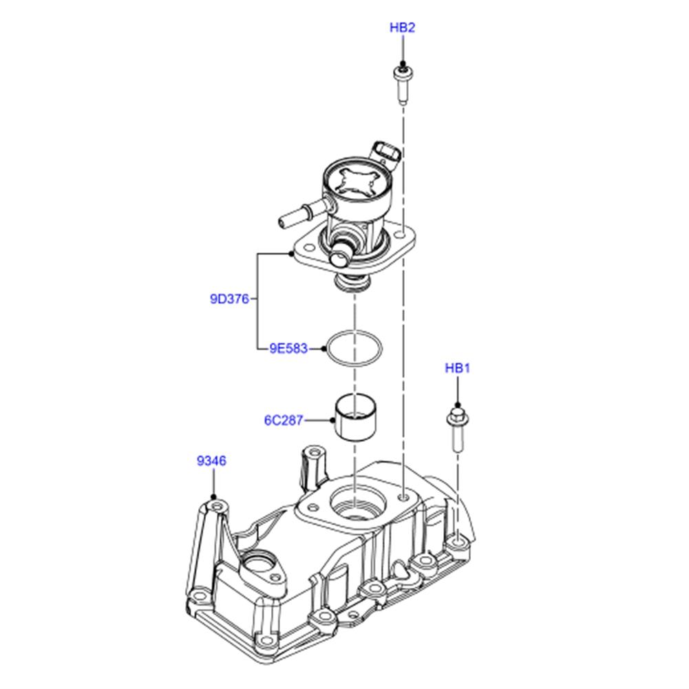 A28G-DS7G-9D376-Da Car High Pressure Fuel Pump For Ford Fusion Mondeo Escape 2013- 1.5L DS7G9D376DA