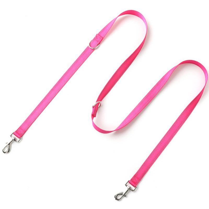 Dog Leash Hands Free Dogs Leash Reflective Double Leashes for 2 Dog Walking Nylon Rope 2 Dogs Leashes Pet Chain Pet Supplies