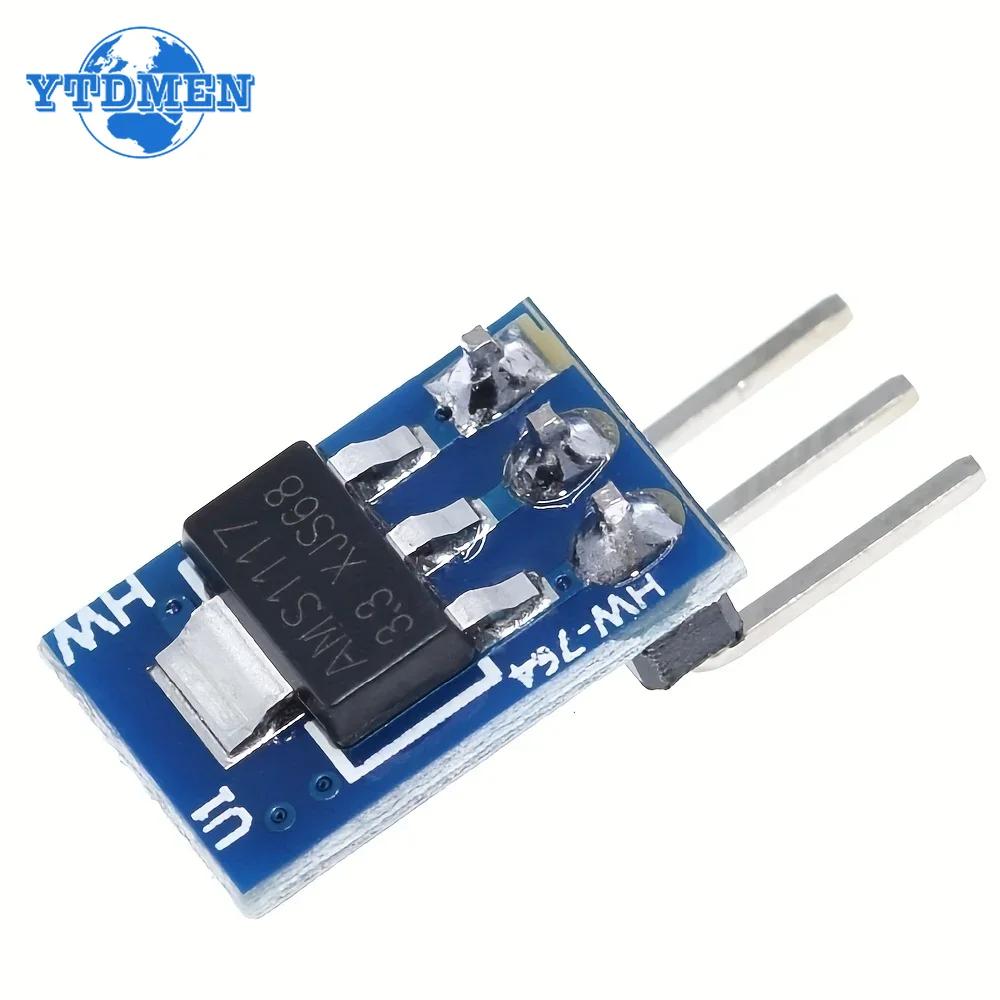 5pcs AMS1117 DC4.5V-7V To 3.3V Mini DC-DC Step Down Power Supply Module 3 Pins 800mA