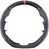 DIY Stitching Carbon Fiber Steering Wheel Cover For Subaru WRX STI And Levorg 2015 2016 2017 2018  / STI S209  15 Inches Leather Interior Accessories