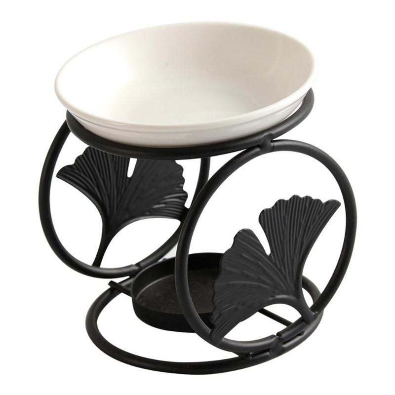 

Metal Oil Burners Black Aromas Diffusers for Home Decoration Easy Maintenances for Quality Lifestyle 1
