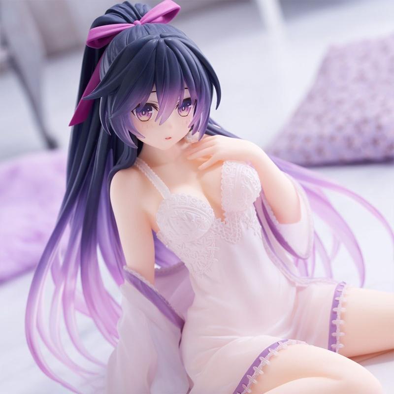 Tohka Yatogami Lingerie Figurine - Anime Character Collectible for Desk & PC Case Decoration