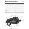 WEST BIKING Portable Bicycle Front Frame Bag Lightweight Mini Top Tube Bag 3D Shape Support Aero Cycling Bags Bike Accessories