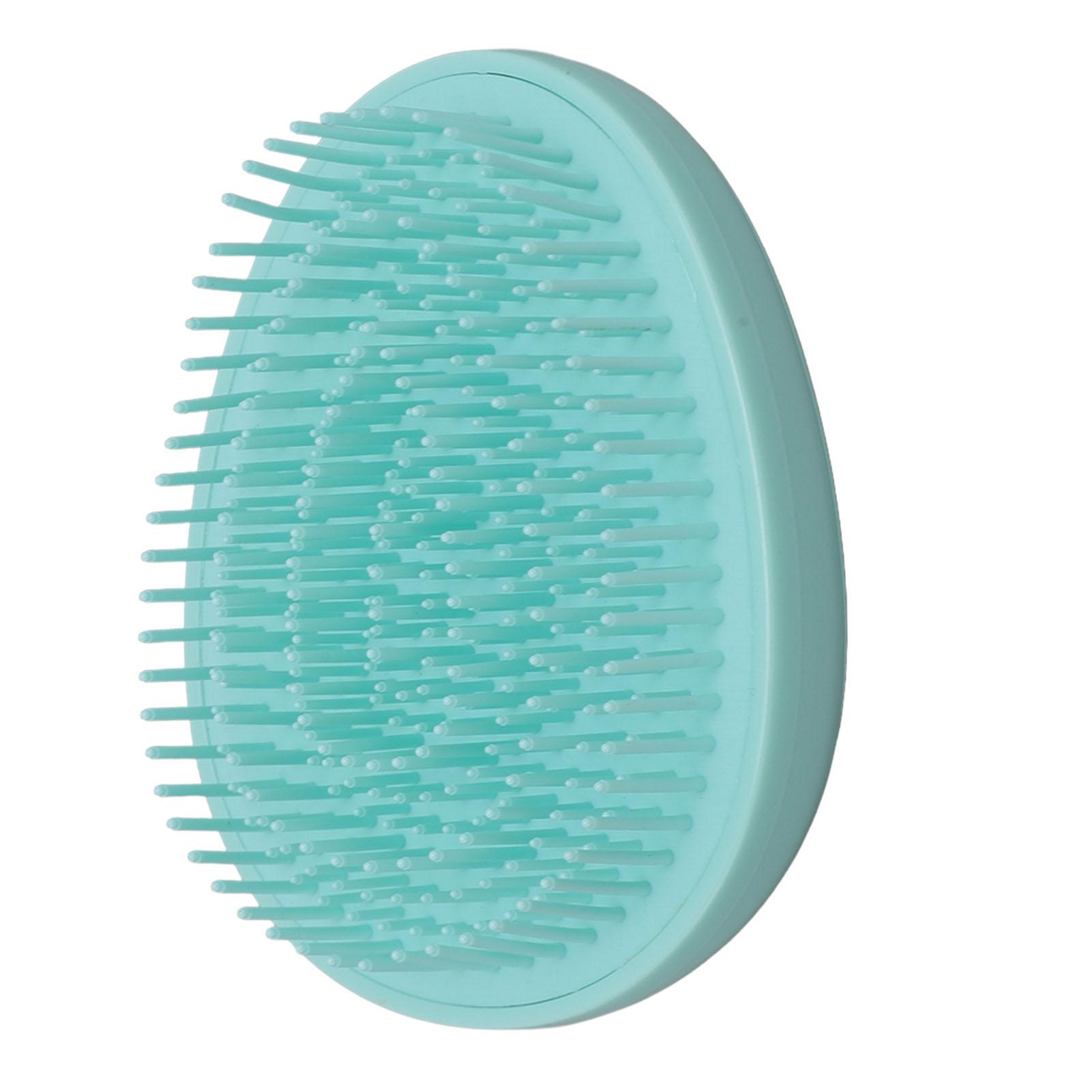 

5pcs Hair Comb Egg Brush Round Handle Comb Wet Dry Use Portable Hair Massage Detangling Styling