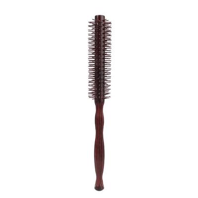 Mini Round Hair Brush Hair Combs for Short Curly Hair Nylon Bristles Hair Brush