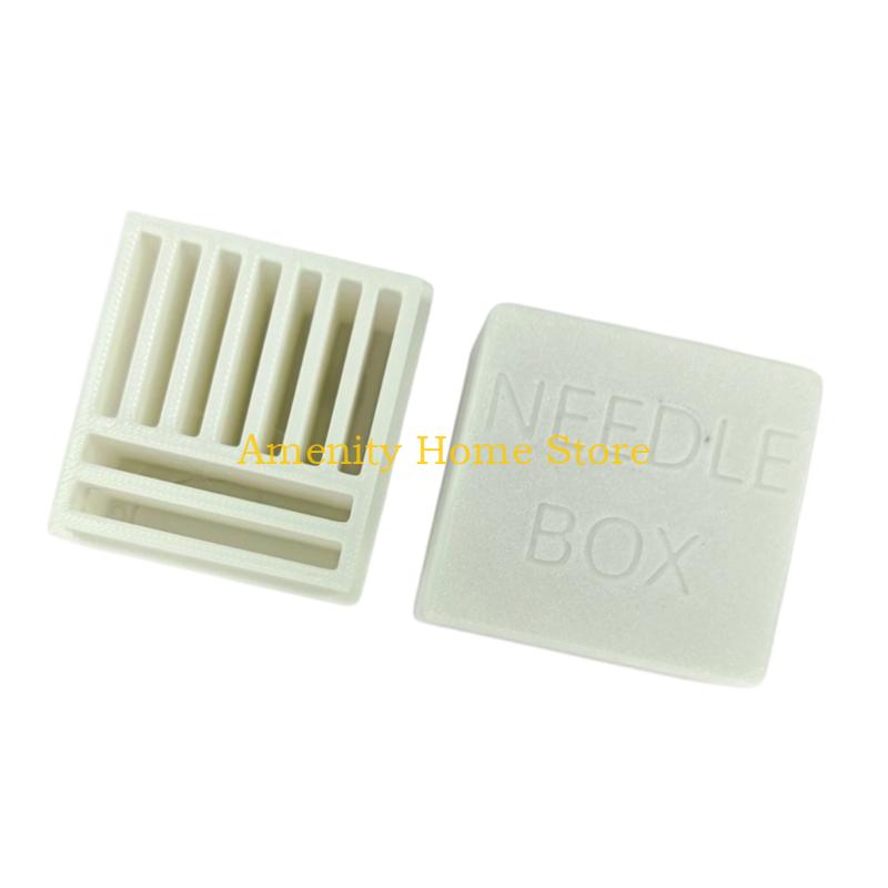 F26C Sewing Needle Box Portable Designs with Safety Feature for Craft