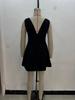 Elegant Sleeveless Balloon Dress for Women - European and American Style