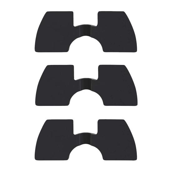 

3шт 0,6 / 0,8 / 1,2 мм резиновые демпферы вибрации для электрического скутера Xiaomi M365 чёрный