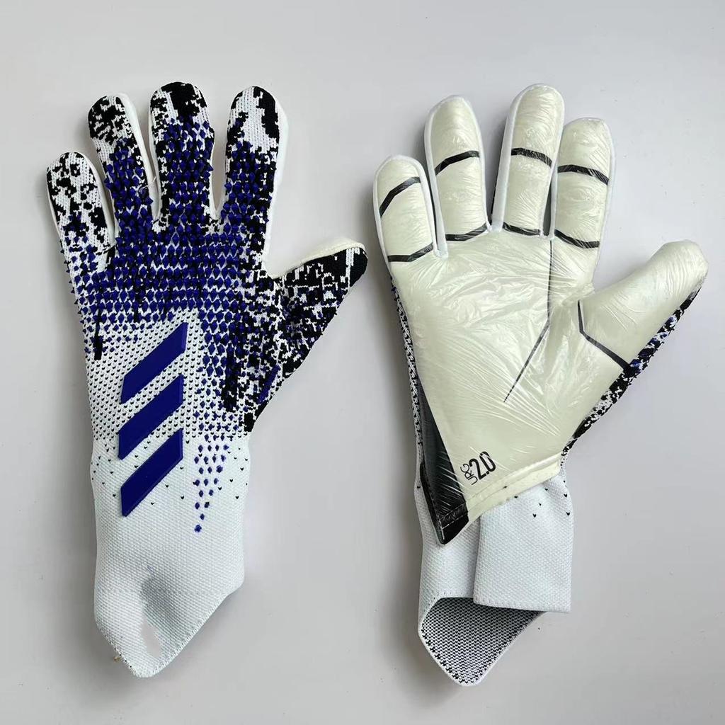 Football Professional Adult and Childrens Latex Finger ProtectionWear-resistant and Thickened Goalkeeper GlovesGoalkeeper Gloves