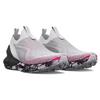 Under Armour HOVR Phantom 2 Comfortable Fabric Low-Top Casual Running Shoes Unisex Sneaker Pink White 3024931-100