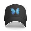 Blåfjäril Basebollkepsar Mode Casquette för Unisex Kvinnor Justerbara Casual Truckerhattar för Sport Utomhusaktiviteter
