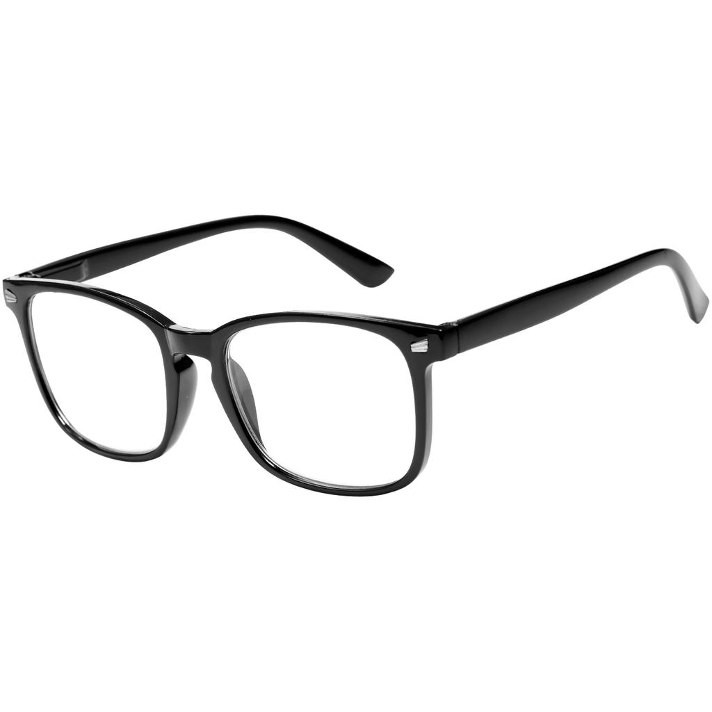 2PCS Blue Light Blocking Reading Glasses Anti-Fatigue Unisex Oversized Frames Spring Hinges for Comfortable Vision Protection