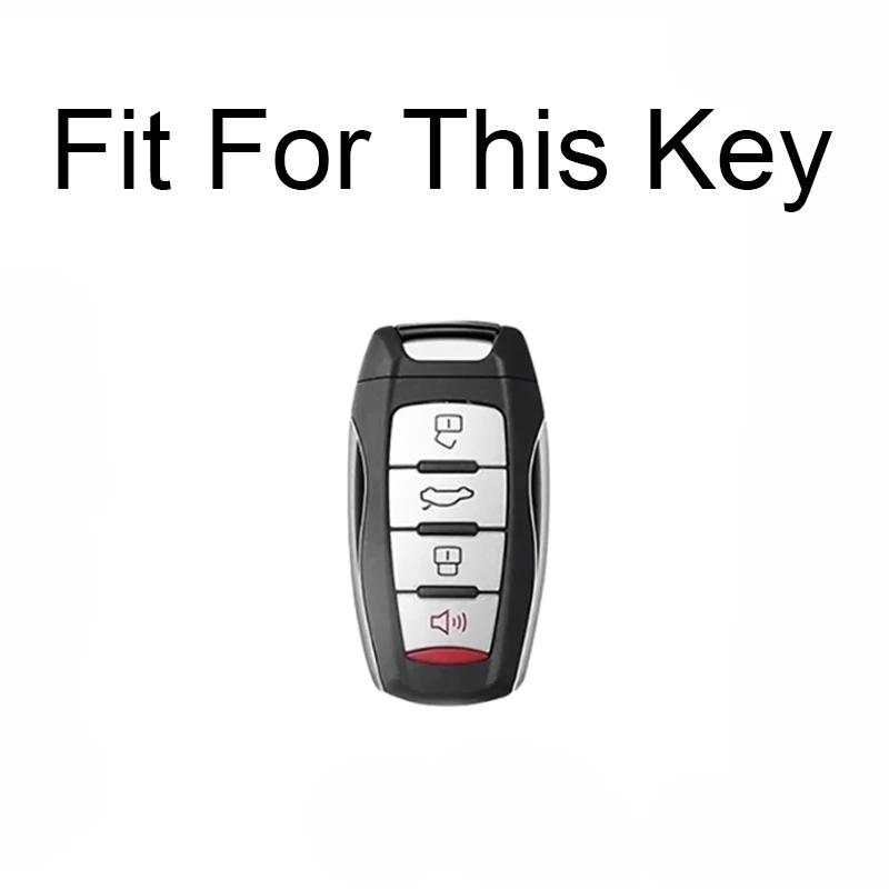 Interior Mouldings Car Key Case Cover For Great Wall Haval Jolion 2022 H6 H7 H4 H9 F5 F7 F7X F7H H2S GMW Dargo Shell Fob Accesso
