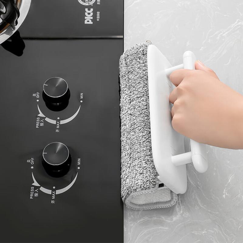 Detachable Window Groove Cleaner Deep Gap Scraper Brush Sill Track Cleaning Tool Squeegee Attachment Multi Surface Corner Brush Hard Reach Cleaner