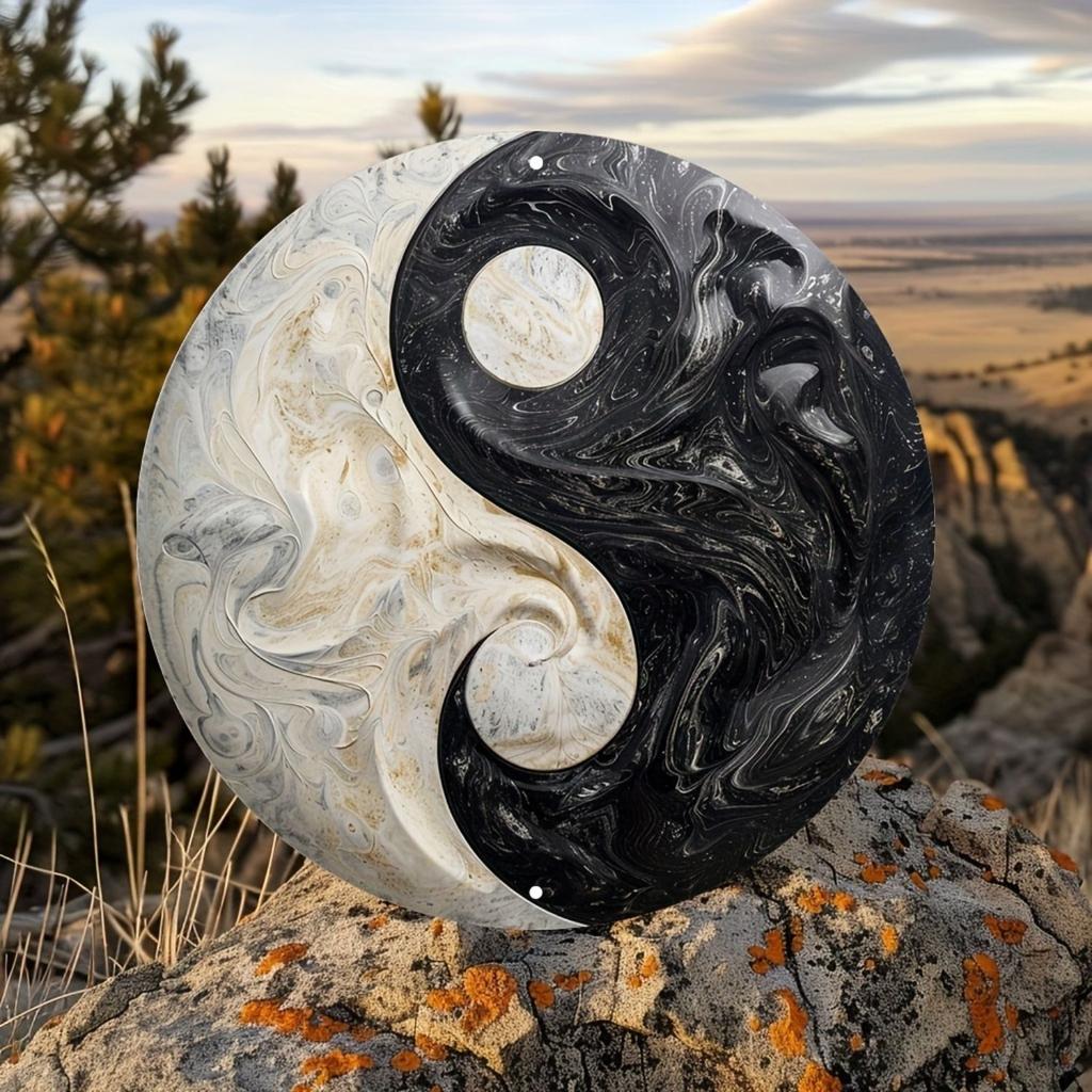 2D Flat Metal Wall Sign Decor