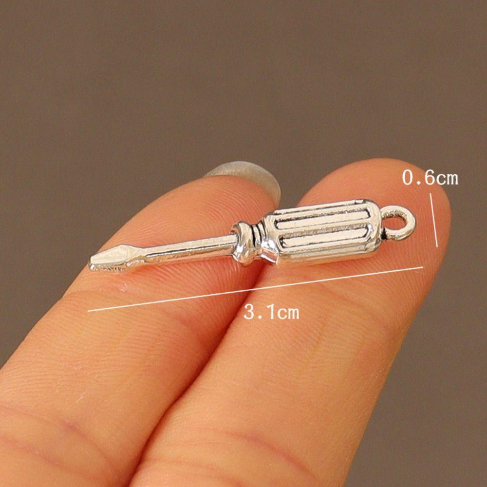 5pcs/set Mini Dollhouse Miniature Food Alloy Tool Wrench Play Scene  Miniature Dollhouse Decorations