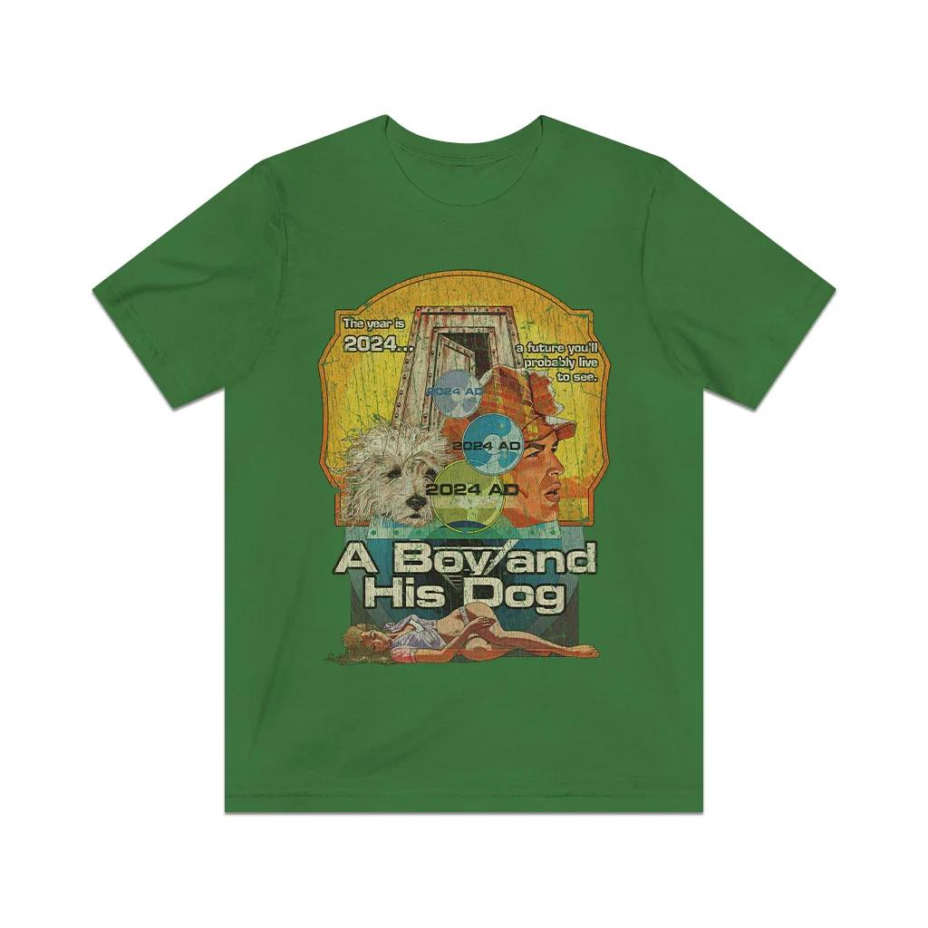 A Boy and His Dog 1975 Vintage Men s T shirt L