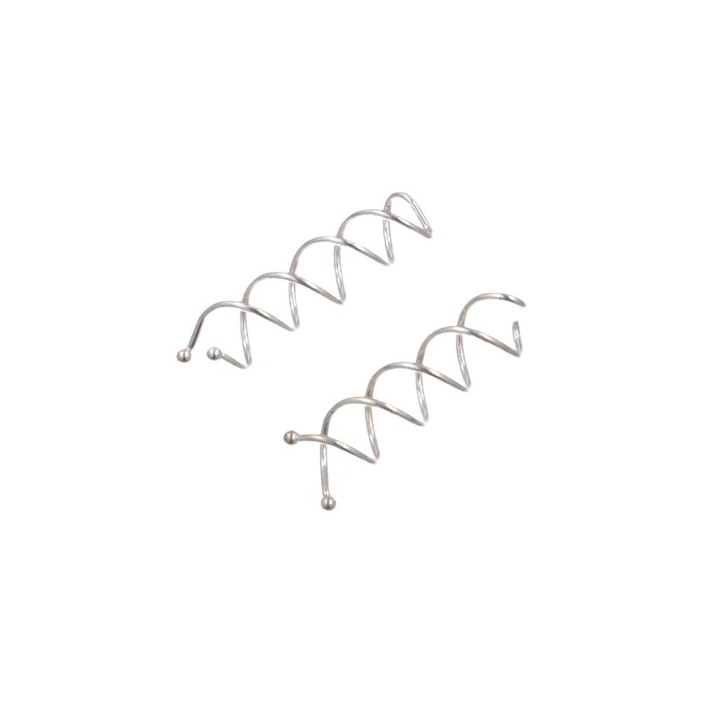 5pcs Bridal Headwear Spiral Hair Clip Twist Barrette Hairpin Ornaments Screw Bobby Pin Women