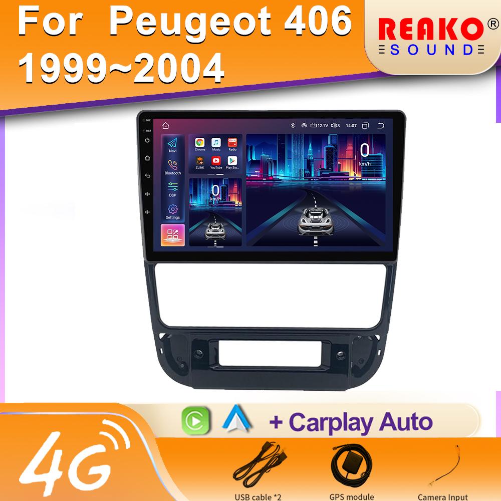 Autoradio Multimedia pentru Peugeot 406 1994-2005 2 Din Android Radio Carplay Car Stereo GPS Navigare Unitate Principală Android Auto WIFI
