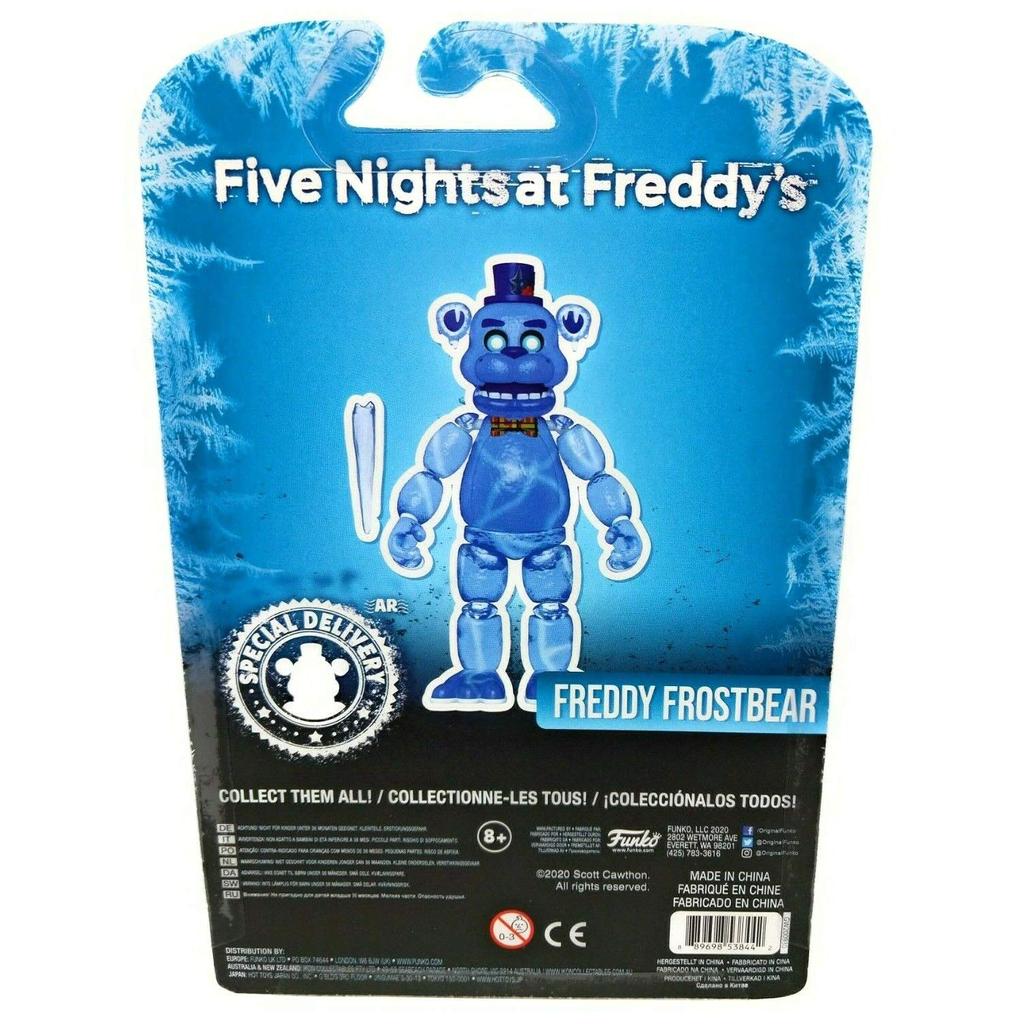 Five Nights At Freddy's Articulated Freddy Frost Bear Action Figure, 5-inch