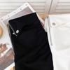 Summer High-Waist Zipper Pleated Bodycon Shorts for Women