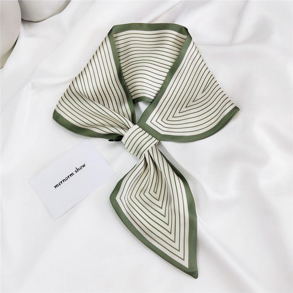 Nové šatky Hodvábne šatky Dámska jarná a jesenná sezóna Dlhé dekoratívne profesionálne šatky Letné tenké štýly spárované s košeľami Štýlové