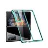 Applicable to Huawei Honor magic vs electroplated mobile phone case fine hole transparent all-inclusive anti-drop magic v folding screen