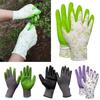 Latex Foam Gardening Gloves Breathable Material Rubber Gloves Durable Latex Gloves  General Purpose