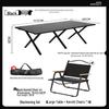 OIMG Foldable Outdoor Camping Table and Chair Set