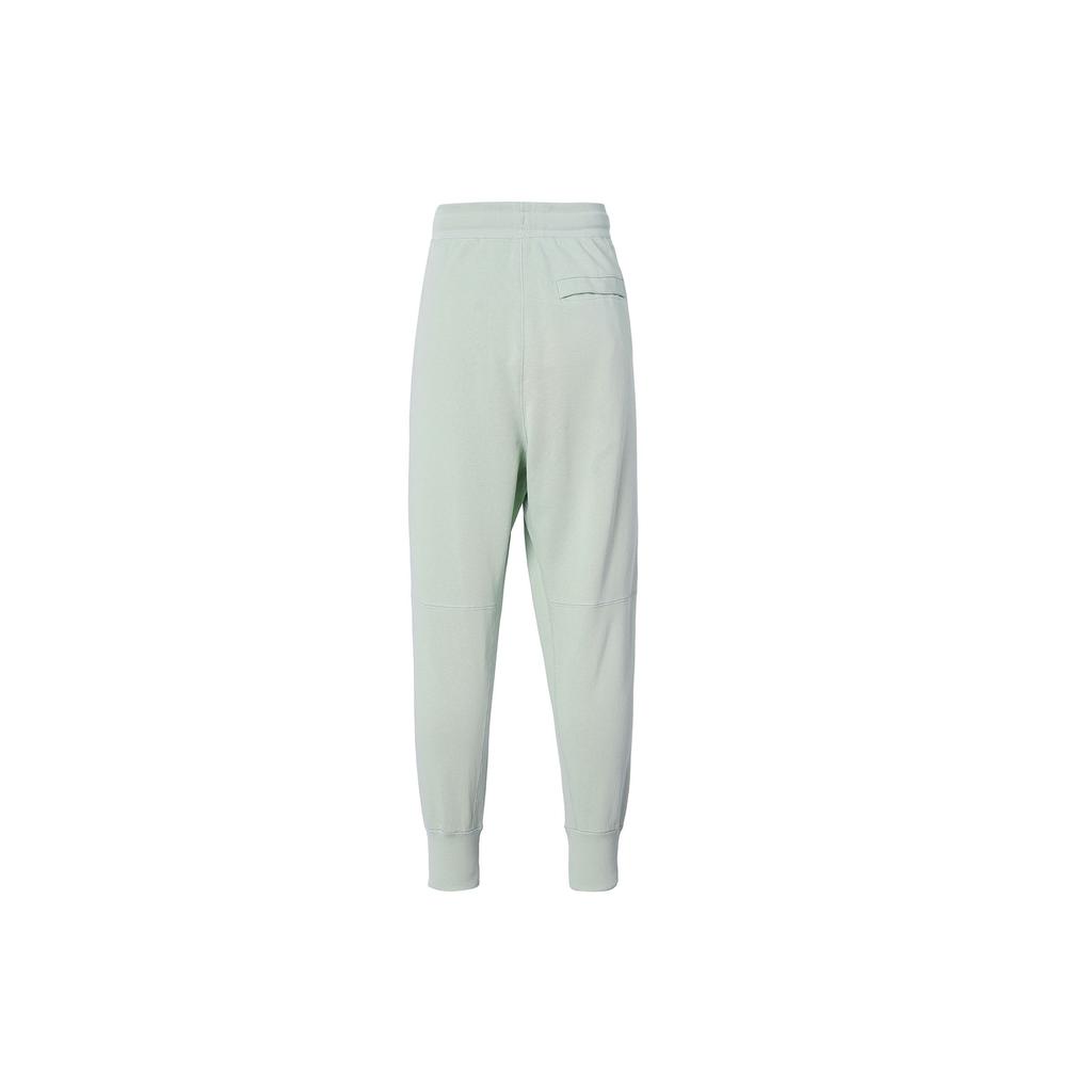 Nike Embroidered Logo Knit Mid-Waist Slim-Fit Joggers Men Bottoms Green Yellow DA0020-017