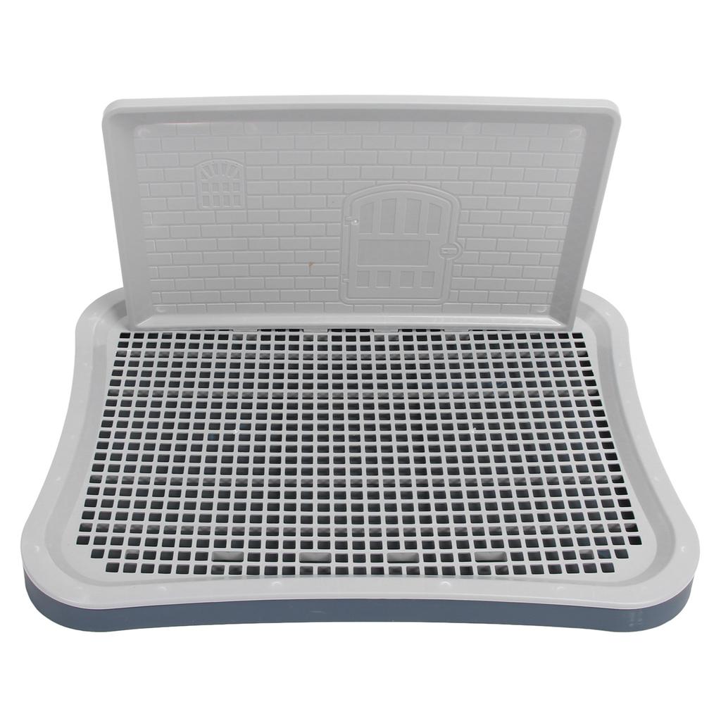 Dog Training Toilet Removable Easy to Clean Portable Puppy Mesh Training Potty Dog Litter Box for Large Small Medium Pets