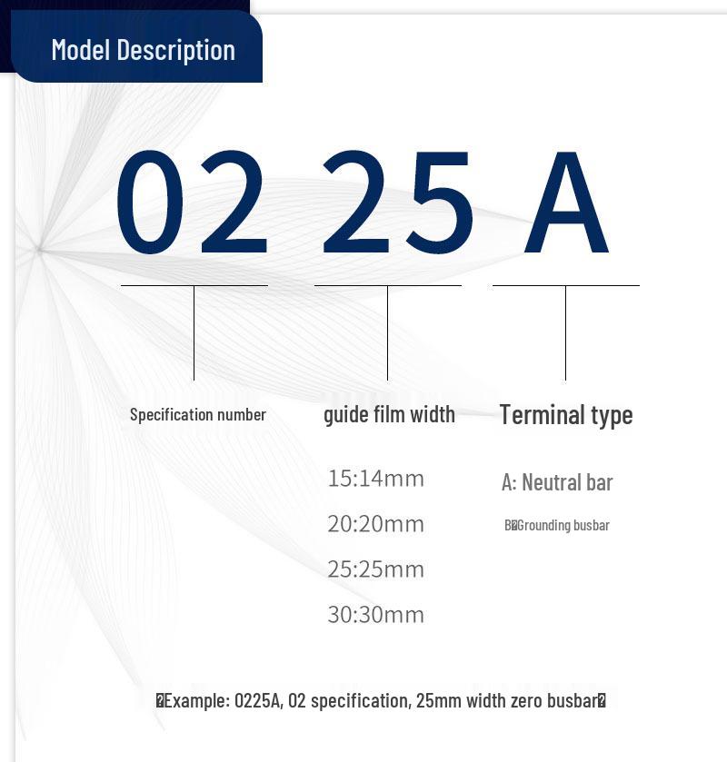 High Current Ground Busbar: 3/5/7/8/10/12 Positions - Copper Grounding Terminal Accessories